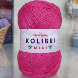 Пряжа M&amp;h KOLIBRI MINI 052 фуксия (2 мотка)