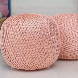 Пряжа ПНК им.Кирова НИТКИ ДЛЯ РУКОДЕЛИЯ 1602 т.пудра (4 мотка)