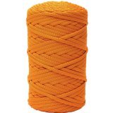 Шнур полиэфирный 5мм M&amp;h 14 оранжевый (1 моток)