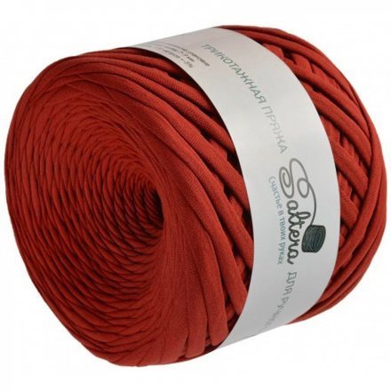 Трикотажная пряжа Saltera терракот (1 моток)