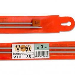 Спицы прямые Visantia 35 см, № 3.0