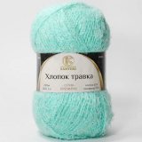 Пряжа Камтекс ХЛОПОК ТРАВКА 024 бирюза (5 мотков)