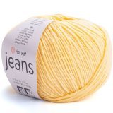 Пряжа Yarnart JEANS 88 желтый (10 мотков)