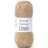 Пряжа Yarnart INTENSE LINEN 4104 бежевый (10 мотков)