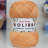 Пряжа M&amp;h KOLIBRI ХЛОПОК КЛАССИК 060 календула (2 мотка)