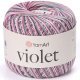 Пряжа Yarnart VIOLET MELANGE 504 роз/бел/серый (6 мотков)