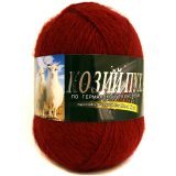 Пряжа Color City КОЗИЙ ПУХ 2225 вишня (10 мотков)