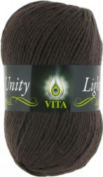 Пряжа Vita UNITY LIGHT 6203 т.шоколад