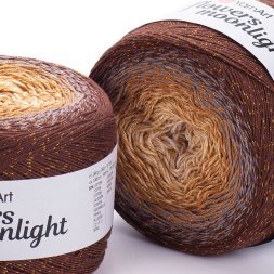 Пряжа Yarnart FLOWERS MOONLIGHT 3284 принт (2 мотка)