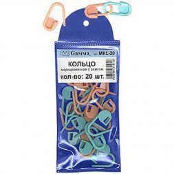 Кольцо маркировочное с замком Gamma 20 шт.