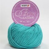 Пряжа Seam BABY COTTON 4314 св.изумруд (5 мотков)