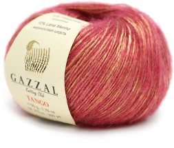 Пряжа Gazzal TANGO 1483 розовый (10 мотков)