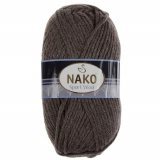Пряжа Nako SPORT WOOL 5667 кофейный (5 мотков)