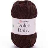 Пряжа Yarnart DOLCE BABY 775 шоколад (5 мотков)