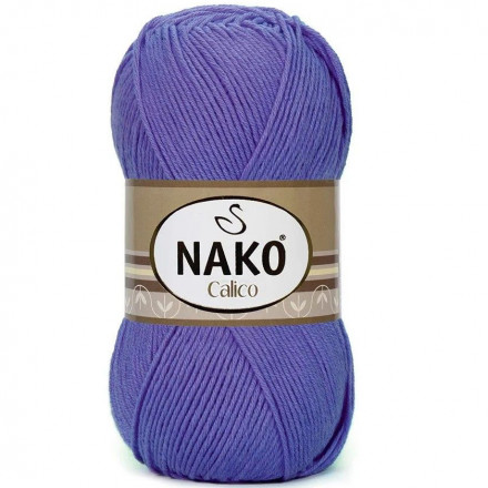 Пряжа Nako CALICO 10287 фиолетовый