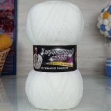 Пряжа Color City КОРОЛЕВСКИЙ СТИЛЬ 2001 белый (5 мотков)