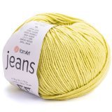 Пряжа Yarnart JEANS 29 салат (10 мотков)