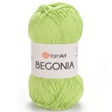 Пряжа Yarnart BEGONIA 5352 аспарагус (5 мотков)