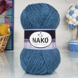 Пряжа Nako SPORT WOOL 185 джинс (5 мотков)