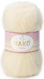 Пряжа Nako PARIS 2098 молочный