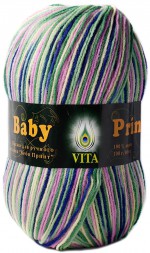 Пряжа Vita BABY PRINT 4892 ягодный микс