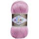 Пряжа Alize DIVA SILKY EFFECT 291 св.розовый (5 мотков)
