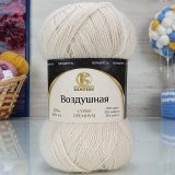 Пряжа Камтекс ВОЗДУШНАЯ 080 экрю (5 мотков)