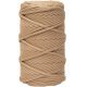 Шнур полиэфирный 5мм M&amp;h 24 песочный (1 моток)