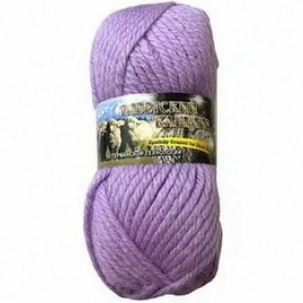 Пряжа Color City ТИБЕТСКИЙ КАШЕМИР 258 сиреневый (5 мотков)