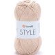 Пряжа Yarnart STYLE 654 бежевый (5 мотков)