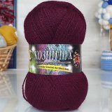 Пряжа Color City КОЗИЙ ПУХ 2227 бордо (10 мотков)