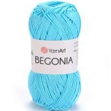 Пряжа Yarnart BEGONIA 5353 св.бирюза (5 мотков)