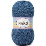 Пряжа Nako ELIT BABY 21350 джинс дуэт (5 мотков)