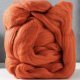 Полутонкая шерсть для валяния 30 св.терракот 100гр