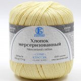 Пряжа Камтекс ХЛОПОК МЕРСЕРИЗОВАННЫЙ 031 шампанское (10 мотков)