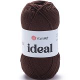 Пряжа Yarnart IDEAL 232 коричневый (5 мотков)