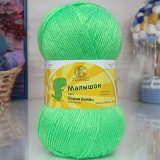 Пряжа Камтекс МАЛЫШОК 027 незрелый лимон (5 мотков)