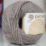 Пряжа Пехорка ПЕРУАНСКАЯ АЛЬПАКА 371 натуральный серый (10 мотков)