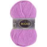 Пряжа Nako MOHAIR DELICATE 1249-6113 св.цикламен (5 мотков)