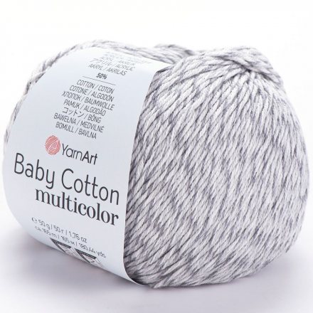 Пряжа Yarnart BABY COTTON MULTICOLOR 5202 меланж (5 мотков)
