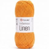 Пряжа Yarnart INTENSE LINEN 4116 яр.желток (10 мотков)