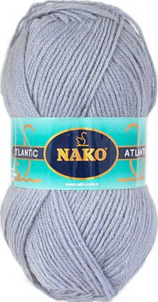 Пряжа Nako ATLANTIC 1265 серо-голубой