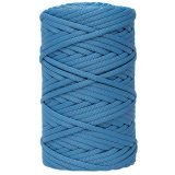 Шнур полиэфирный 5мм M&amp;h 25 т.голубой (1 моток)