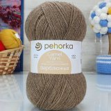 Пряжа Пехорка ВЕРБЛЮЖЬЯ 412 верблюжий (10 мотков)
