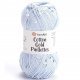 Пряжа Yarnart COTTON GOLD PAILLETTES 7109 св.голубой (5 мотков)