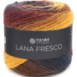 Пряжа Yarnart LANA FRESCO 8111 принт (4 мотка)