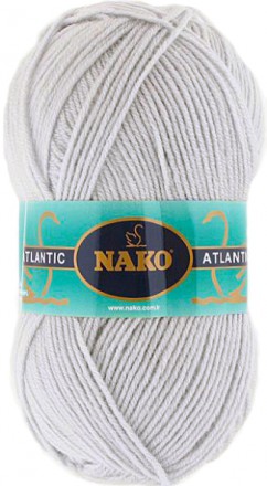 Пряжа Nako ATLANTIC 10721-1266 св.серый