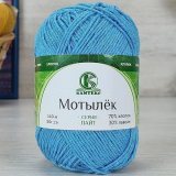 Пряжа Камтекс МОТЫЛЕК 024 бирюза (5 мотков)