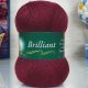 Пряжа Vita BRILLIANT 08 бордовый (5 мотков)