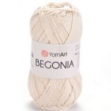 Пряжа Yarnart BEGONIA 6194 льняной (5 мотков)